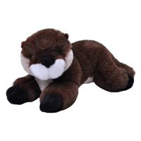 Wild Republic pluche knuffel Otter - bruin - 25 cm - waterdieren - thumbnail