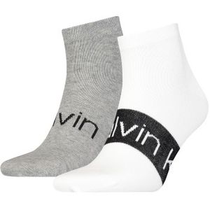 Calvin Klein 2 stuks Logo Ribbon Sneaker Socks