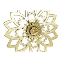 Decoratieve figuren DKD Home Decor (4 Onderdelen) (2 Stuks) (25 x 2 x 25 cm)