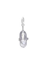 Capsule Eleven boucle d'oreille ornée de cristal - Argent