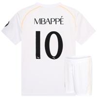 Mbappe Real Madrid Voetbaltenue Thuis - 2025-2026 - Kind