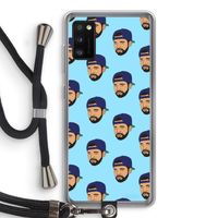 Drake Away: Samsung Galaxy A41 Transparant Hoesje met koord