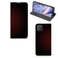 OPPO Reno4 Z 5G | Hoesje met Magneet | Geruit Rood