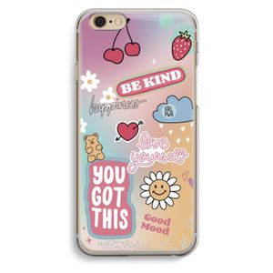 Positivity: iPhone 6 / 6S Transparant Hoesje