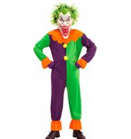 Evil joker clown horror