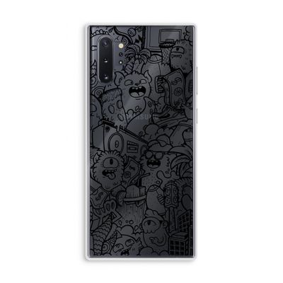 Vexx Black City : Samsung Galaxy Note 10 Plus Transparant Hoesje