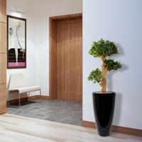 Panda Bonsai x3 kunstboom op voet 90cm