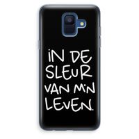 De Sleur: Samsung Galaxy A6 (2018) Transparant Hoesje