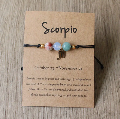 Schorpioen Sterrenbeeld Bedel Armband - Spiritualiteit - Spiritueelboek.nl
