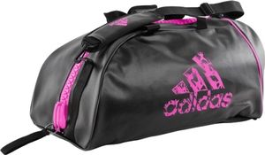 adidas sporttas zwart/roze 65 liter