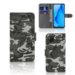 Huawei P40 Lite Telefoon Hoesje Army Light