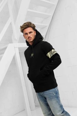 Malelions Captain Hoodie Heren Zwart - Maat XS - Kleur: Zwart | Soccerfanshop