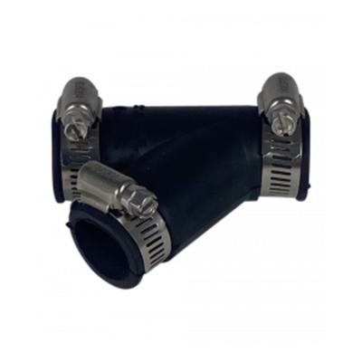 Air Aqua Flexibel Rubber Y-Stuk 25mm - Eenvoudige Installatie en Duurzaam Design