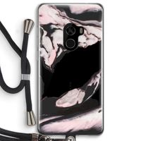 Roze stroom: Xiaomi Mi Mix 2 Transparant Hoesje met koord