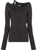 Low Classic t-shirt à découpes - Gris