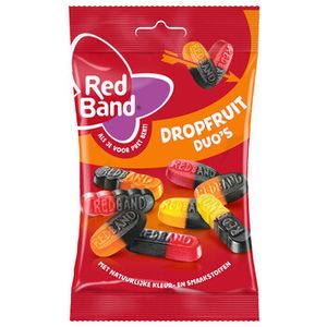 Red Band Red Band - Dropfruit Duo's 120 Gram 12 Stuks