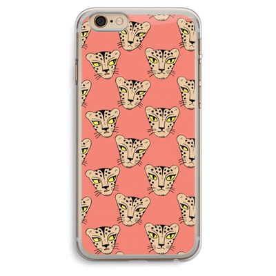 Tijger: iPhone 6 Plus / 6S Plus Transparant Hoesje