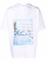 BLUE SKY INN t-shirt à logo imprimé - Blanc