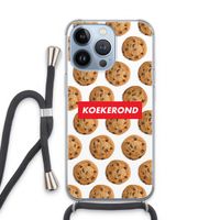 Koekerond: iPhone 13 Pro Transparant Hoesje met koord