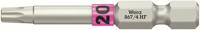 Wera 867/4 torx® hf bits met vasthoudfunctie, tx 20 x 50 mm - 05060508001