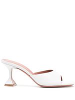 Amina Muaddi mules Lupita 70 mm - Blanc