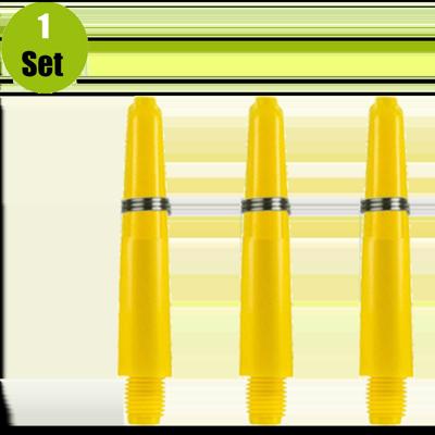 Lena Lena Nylon Dartshafts + Ring - Geel