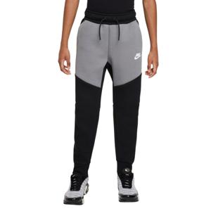 Nike Tech Fleece Sportswear Joggingbroek Kids Zwart Grijs Wit