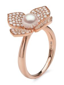 Yoko London collier en or rose 18ct pavé de diamants - 9