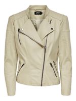 ONLY coated bikerjack Ava off white - thumbnail