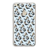 Zeemeermin: Huawei Ascend P8 Lite (2017) Transparant Hoesje