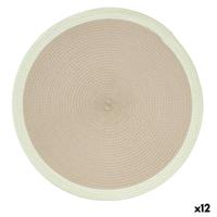Individueel tafelkleed Quid Kaleido Groen Plastic 38 cm (12 Stuks)