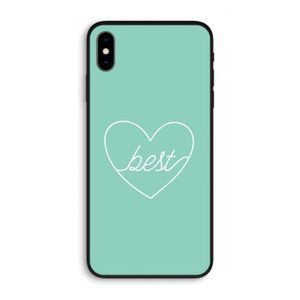Best heart pastel: iPhone XS Max Biologisch afbreekbaar hoesje