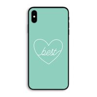 Best heart pastel: iPhone XS Max Biologisch afbreekbaar hoesje