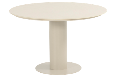 Hartman Girona tuintafel 120 cm rond kolom sand