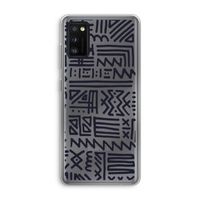 Marrakech print: Samsung Galaxy A41 Transparant Hoesje