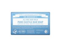 Dr. Bronner's Zeepblok - pure castile - baby - parfumvrij Dr. Bronner's Zeepblok - pure castile - baby - parfumvrij