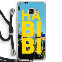 Habibi Majorelle : Samsung Galaxy A3 (2016) Transparant Hoesje met koord