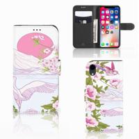 Apple iPhone Xr | Telefoonhoesje | Met pasjeshouder | Bird Standing