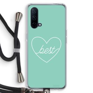 Best heart pastel: OnePlus Nord CE 5G Transparant Hoesje met koord