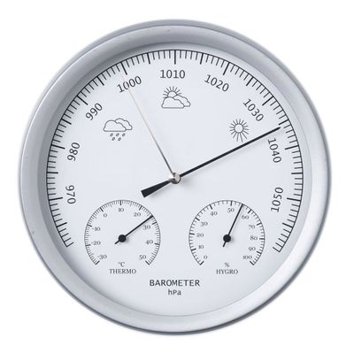 Nature 3-in-1 Barometer met thermometer en hygrometer 20 cm 6080081 Nature 3-in-1 Barometer met thermometer en hygrometer 20 cm 6080081