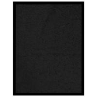 VidaXL Deurmat 40x60 cm zwart