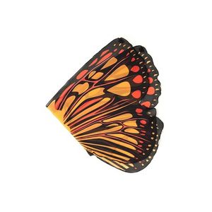 Vlinder verkleed vleugels voor kids oranje   -