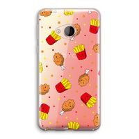 Chicken 'n Fries: HTC U Play Transparant Hoesje