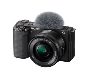 Sony α ZV-E10 + 16-50mm Zoom MILC 24,2 MP CMOS 6000 x 4000 Pixels Zwart