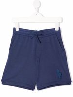 POLO RALPH LAUREN KIDS short de sport à motif Big Pony brodé - Bleu - thumbnail