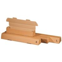 Kartonnen verzendkoker trapezium 1005x105/55x75mm bruin