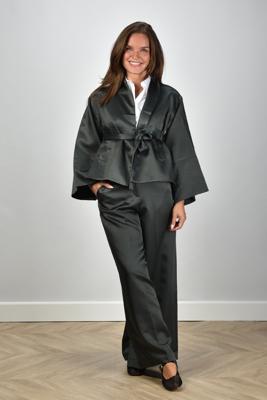 Psophia broek 215TRS2496 caviar