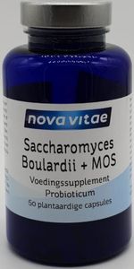 Nova Vitae Saccharomyces Boulardii + MOS (60 vega caps)