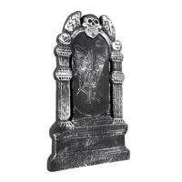 Grafsteen Flying Skull 50x30 cm - Boland