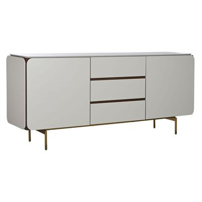 Dressoir Home ESPRIT Wit Bruin Gouden Hout Hout MDF 183 X 41,5 X 80 cm